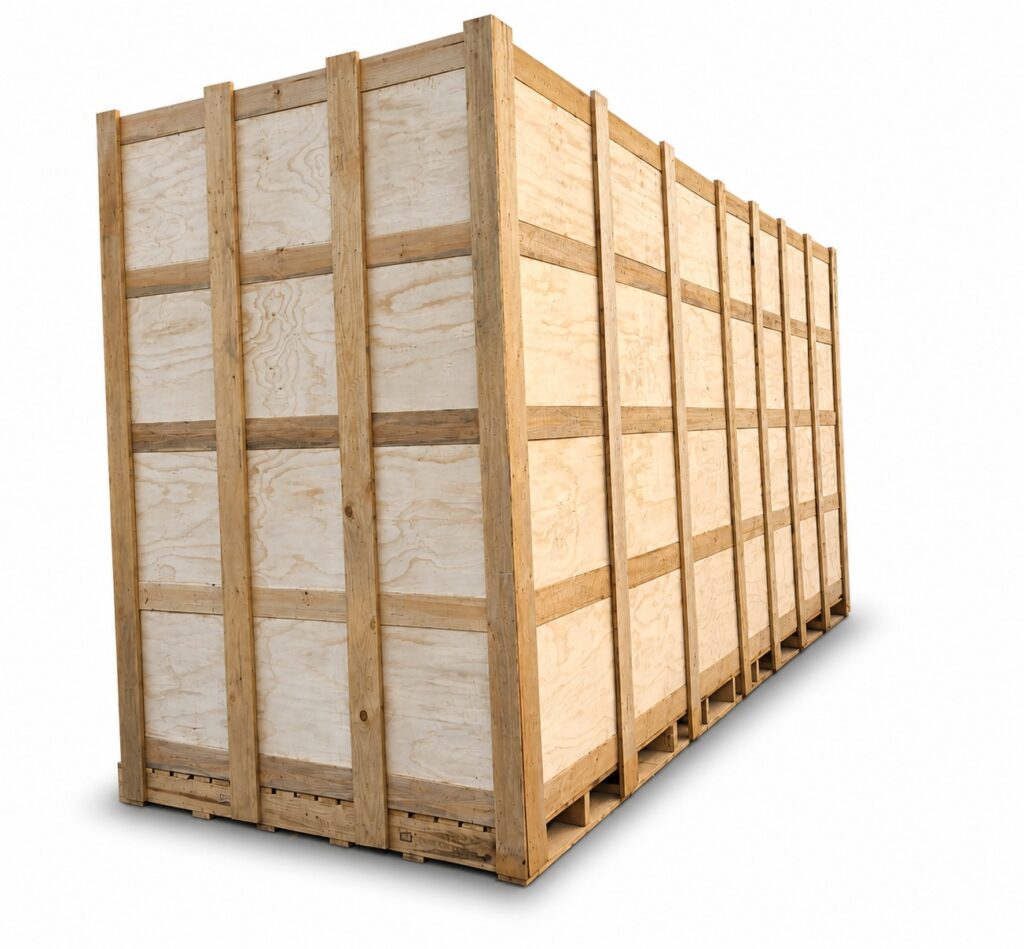 Las cajas de madera cerradas son soluciones de embalaje diseñadas para la protección integral de equipos y componentes de alto valor, tanto en transporte local como en exportación. Su configuración hermética las convierte en la mejor alternativa cuando el riesgo operativo es alto.